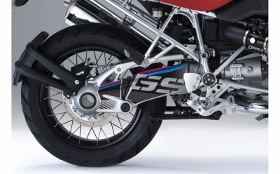 zwart + BMW M-kleuren