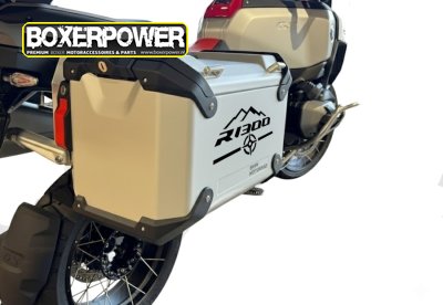 R 1300 Mountain Sticker compatible with original BMW R 1300 GS ADV aluminum panniers