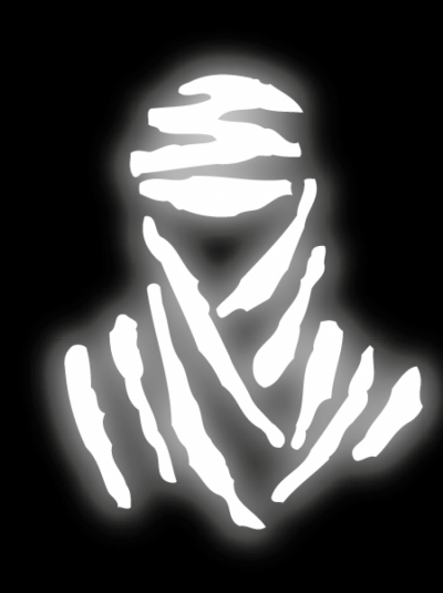 In donker WIT refelcterend